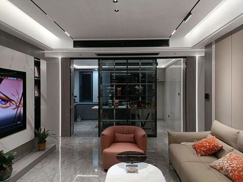 鷹牌陶瓷案例 127㎡現(xiàn)代簡約風，演繹藝術與生活的高端家居美學